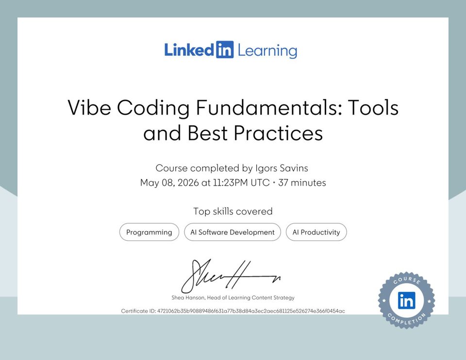 Vibe Coding Fundamentals: Tools and Best Practices