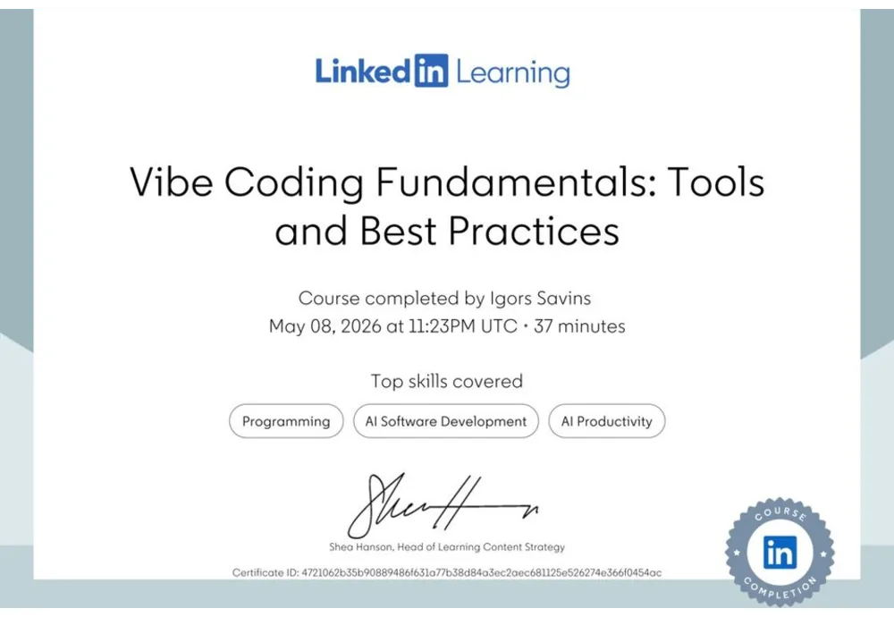 Vibe Coding Fundamentals: Tools and Best Practices