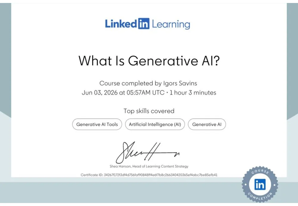 What Is Generative AI?